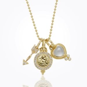 Temple St. Clair 18k Amore Charm Necklace